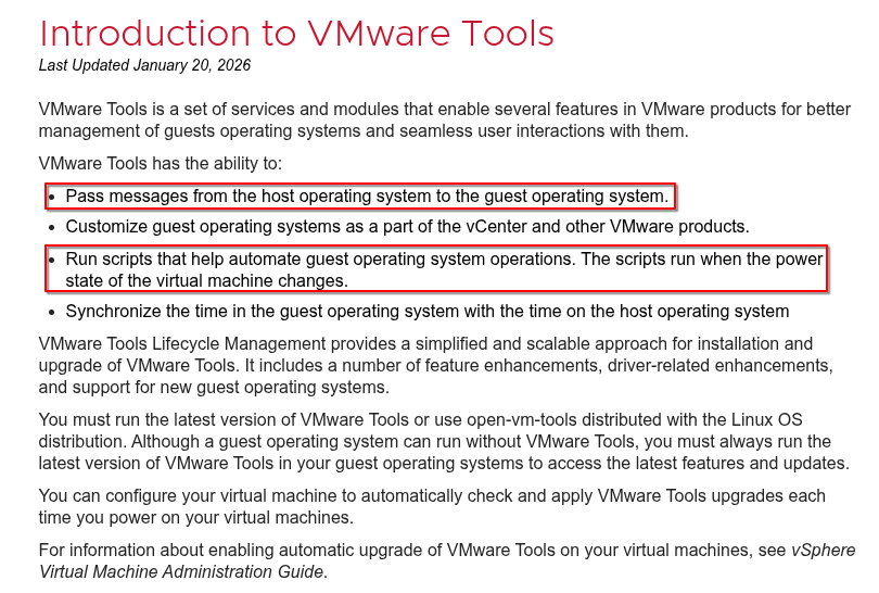 VMware Tools介绍